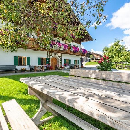 Biobauernhof Stegerbauer Lägenhet Maria Alm am Steinernen Meer Exteriör bild