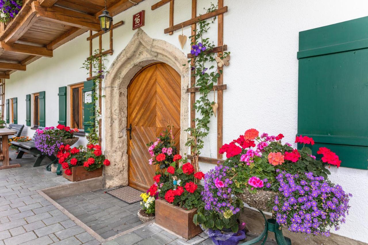 Biobauernhof Stegerbauer Lägenhet Maria Alm am Steinernen Meer Exteriör bild
