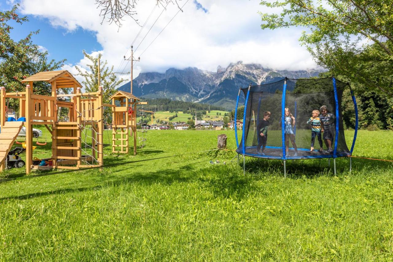 Biobauernhof Stegerbauer Lägenhet Maria Alm am Steinernen Meer Exteriör bild