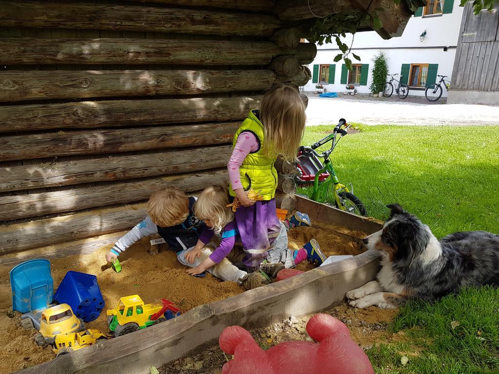 Biobauernhof Stegerbauer Lägenhet Maria Alm am Steinernen Meer Exteriör bild