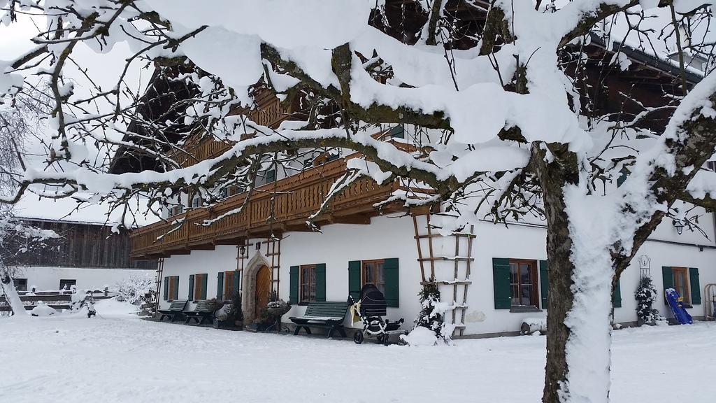 Biobauernhof Stegerbauer Lägenhet Maria Alm am Steinernen Meer Exteriör bild