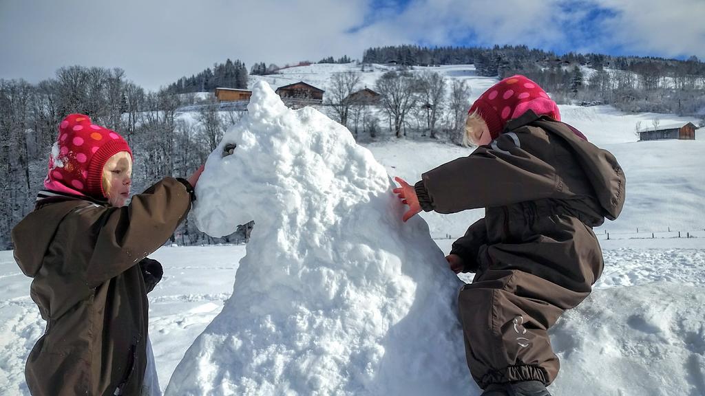 Biobauernhof Stegerbauer Lägenhet Maria Alm am Steinernen Meer Exteriör bild